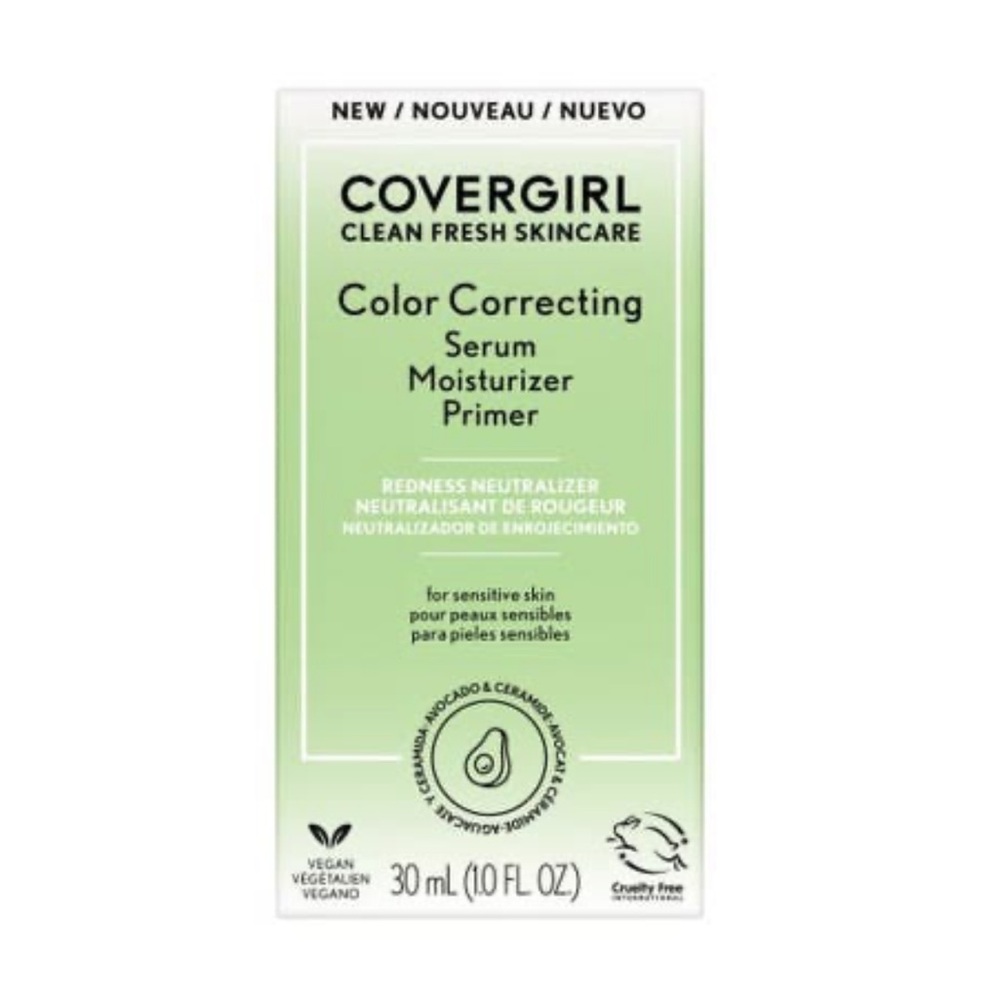 COVERGIRL Clean Fresh Skincare Serum  redness neutralizer (3) - Picture 2 of 5